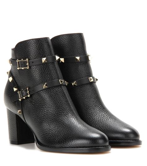 valentino rockstud ankle boots replica|valentino garavani rockstud leather boots.